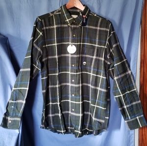 Long sleeve button up flannel NWT